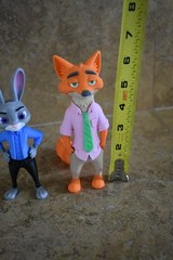 OOAK 3D Printed ZOOTOPIA 2 Judy Hopps Nick Wilde Figure figurine statue set
