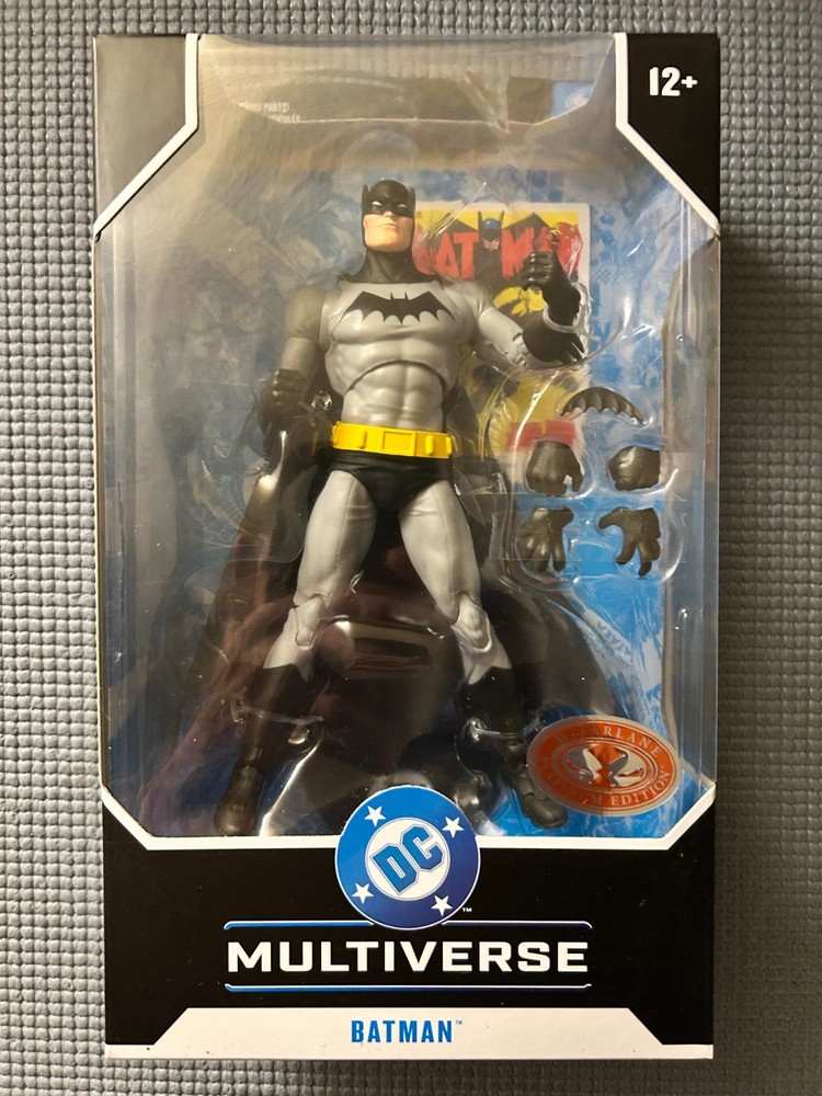 NEW MIP 2026 McFARLANE TOYS DC MULTIVERSE BATMAN (GOLDEN AGE) RED PLATINUM ED.