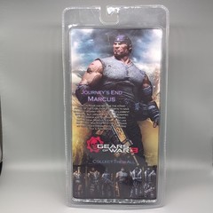 NECA Gears of War 3 Marcus Fenix Journey’s End Gold Retro Lancer Figure NEW