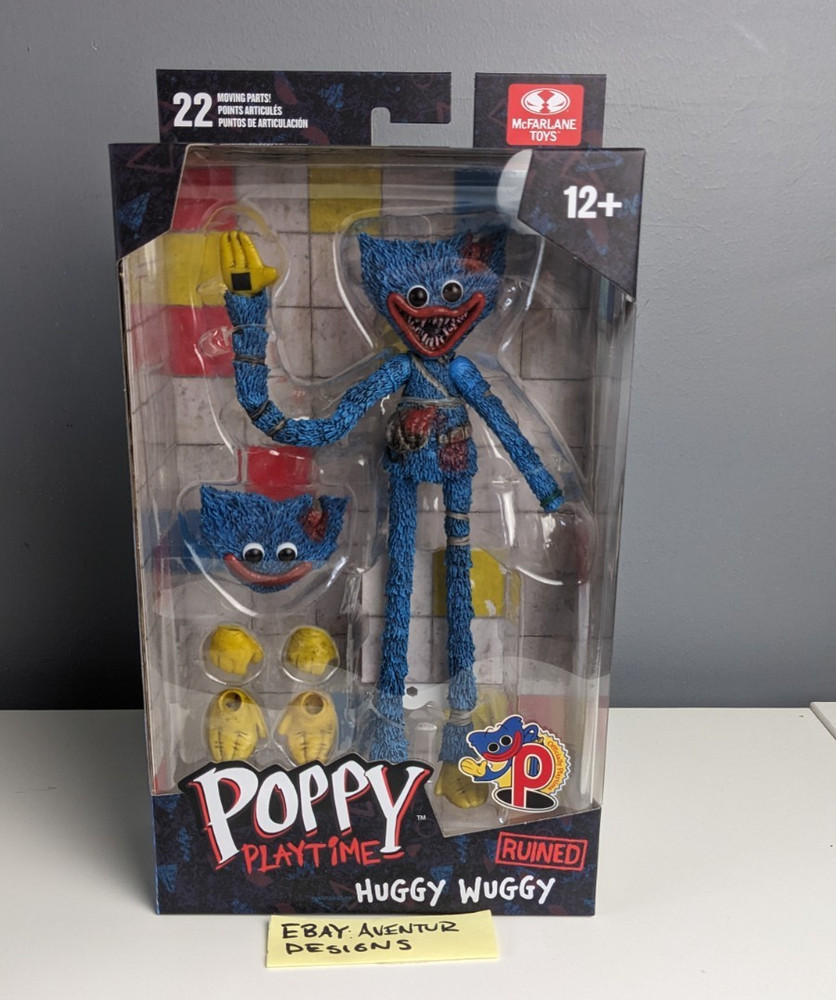 McFarlane Toys Poppy Playtime Huggy Wuggy Ruined 7-in Action Figure *IN HAND*