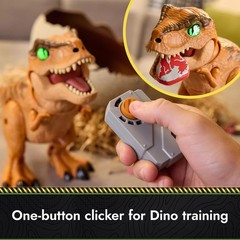 Jurassic World Primal Hatch Interactive Toy Dinosaur & Egg, Hatch & Train NEW