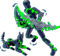 Artfully Designed T13 3D Multi-Jointed Action Figure – No Assembly Required