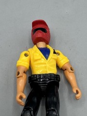 Maisto Adventure Wheels 4″ ATV Rider Action Figure Red Helmet, Yellow Shirt Toy