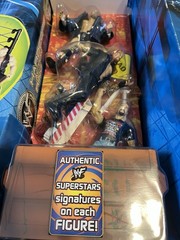 Rare WWF/WWE Jakks Superstars Signature Series Collection (6 Pc) Set + Accessory