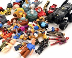Mixed Lot Toys & Action Figures Batman MASK Monster Jam Transformers Toy Story