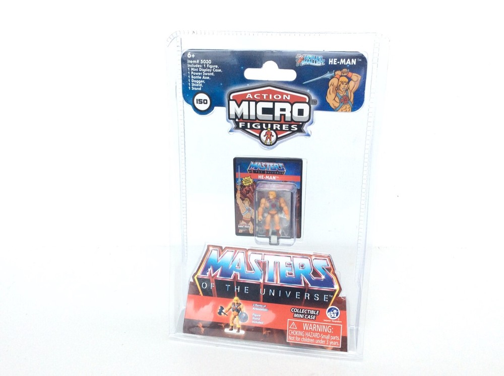 Masters of the Universe Action Micro Figures HE-MAN, MOTU World’s Smallest 2021