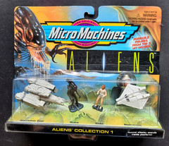 Micro Machines Aliens Collection 1 Set 1996 New Sealed Galoob Vintage