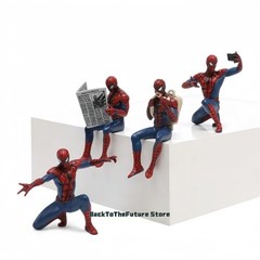Spider Man Action Figure 7-9cm Superhero Mini Collectible Toy Model for Kids USA