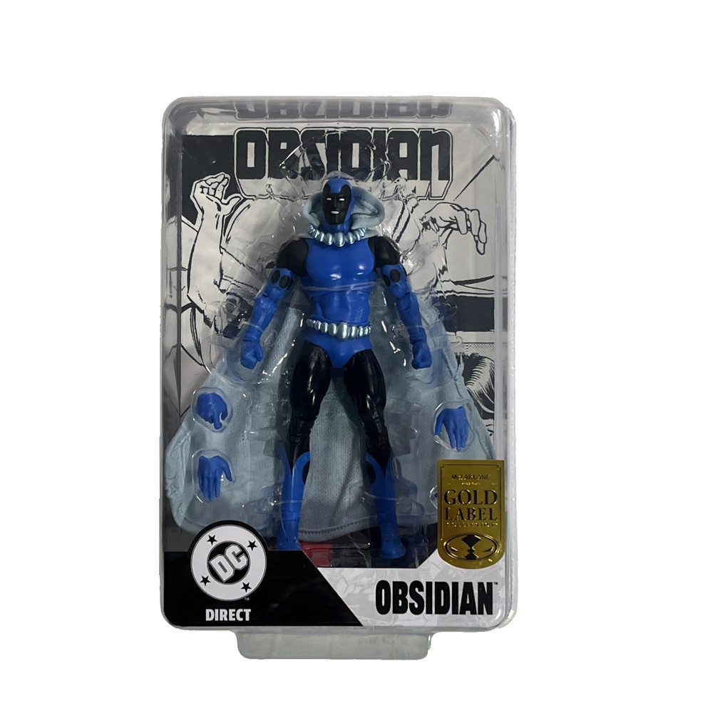 Mcfarlane DC Multiverse Page Punchers Gold Label Infinity Inc #16 OBSIDIAN