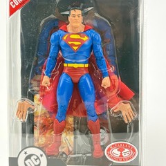 McFarlane DC Direct Superman Justice Platinum Edition Figure with Comic in stock