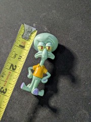 Squidward Tentacles Metal Figs SpongeBob Mini Action Figure Die Cast 2.5″ Loose