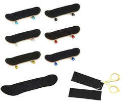 6Pcs Fingerboard Foam Grip Tape, 110Mm X 38Mm Fingerboard Grip Tape, Foam Finger