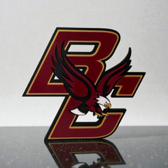 Boston College Eagles Logo Sign 3D Wall Art Decoration Boston College art