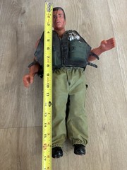 1985 Diamond Toymaker Arnold Schwarzenegger 16” Commando Action Figure 1980s Toy