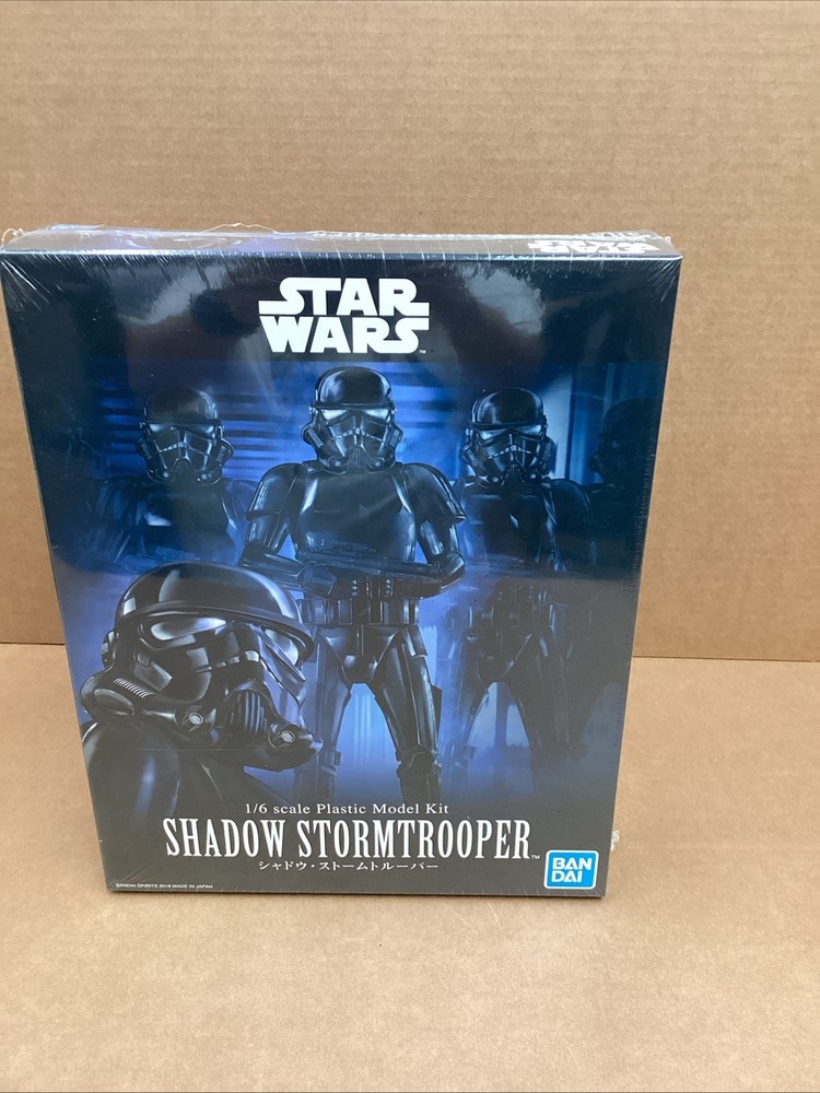 Star Wars Shadow Stormtrooper 1/6 scale plastic model kit Bandai New Sealed