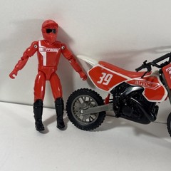 MXS Moto Extreme Sports Series 2 Tough Dirt Motorcycle Dirt Bike Lot Action Figs
