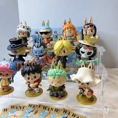 POP MART Labubu The Monsters x One Piece Series – Full Set of 12 W/BOX & Cards