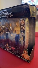 JAKKS Pacific WWE Deluxe Aggression Randy Orton Jeff Hardy Edge Figure Set