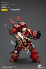 JOYTOY Warhammer 40K 1/18 Action Figure Blood Angels Captain With Jump Pack Toys