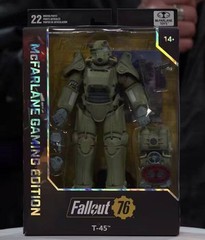 McFarlane Fallout76 T-45 Military Power Armor 7″ Action Figure Pre-order