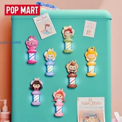 A Set The Monsters Hair Salon Series Blind Box Light Up Fridge Magnet NEW