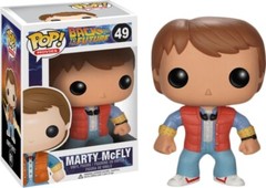 BACK TO THE FUTURE- MARTY McFLY 3.75″ POP MOVIES VINYL FIGURE FUNKO 49 NEW