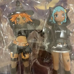 POPMART Peach Riot Witchy Punk Figures Vinyl Toy Gigi Poppy Frankie Witch Style