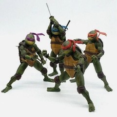 NECA Ninja Turtles 1990 Movie TMNT Teenage Toys Mutant 7″ Action Figure – BNIB