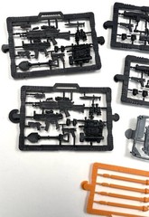 Lot 6 Sets CHAP MEI Solder Force Unpunched Weapons & Accessories Black Silver