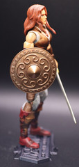 Custom New MOTU-Inspired Teela-like Warrior Fan Art 6″ with Sword & Shield
