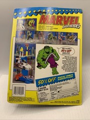 Marvel Super Heroes Incredible Hulk Action Figure 1990 Toy Biz Crushing Arm New