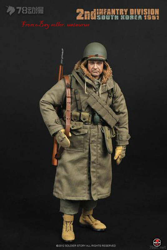 Perfact Soldierstory Ss069 1/6old War 2nd Infantry Division South Korea 1951 New