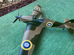 1:18 scale Hawker Hurricane Model Kit-Disassembled and Unpainted