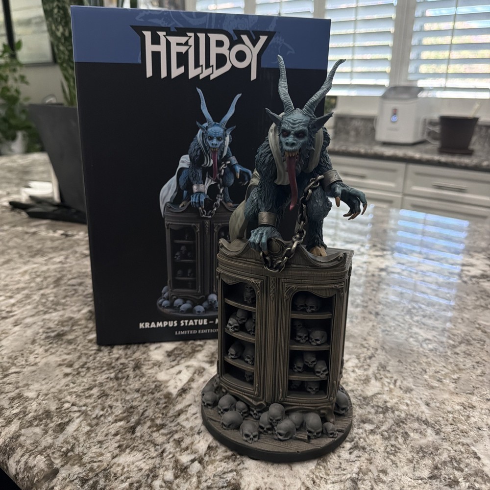 Hellboy Krampusnacht Krampus Polyresin Statue Figure + COA Level 52 Studios