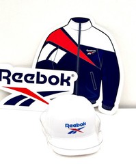 REEBOK Pump It Up! Sneakers Hat Shirt and Logo Stickers Zuru Sneakers Mini Bands