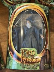 LOTR Fellowship: Set of 10 Action Figures (13 characters), Sealed/Boxed/Unopened