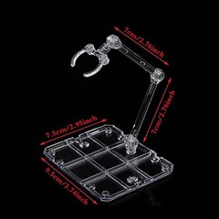12Pc HG144 Adjustable Action Figure Display Holder Base Doll Model Support Stand