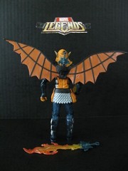 Marvel Legends Hobgoblin BAF Figure Complete – W / Flaming Sword – Pumpkin bomb