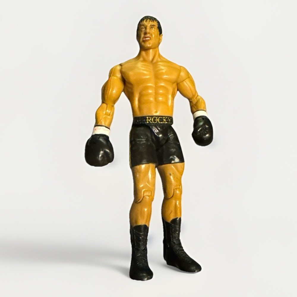 Jakks Pacific Rocky Balboa | Black Trunks Fight | (2006)