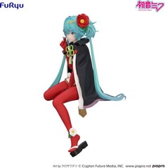 Hatsune Miku Flower Fairy Camellia Noodle Stopper Figure FuRyu