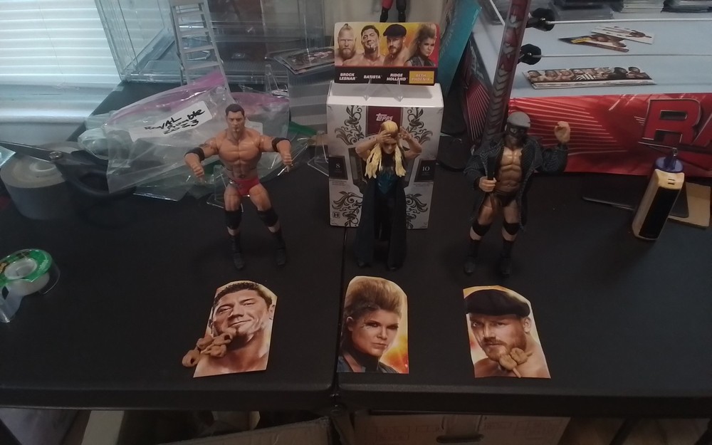 2024 WWE Mattel Royal Rumble lot Batista Beth Phoenix & Ridge Holland