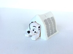 101 Dalmatians Hiding under a newspaper Figure, Vintage McDonald’s 1990’s