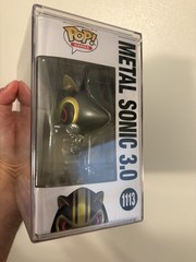 NEW RARE HTF Funko Pop METAL SONIC 3.0 5000pcs GAME STOP w/ Protector & Shrink!
