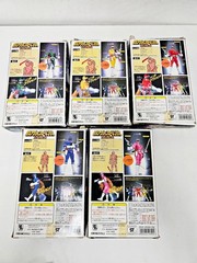 Gekisou Sentai Carranger DX 5pc lot Red Yellow Red Pink Blue Green