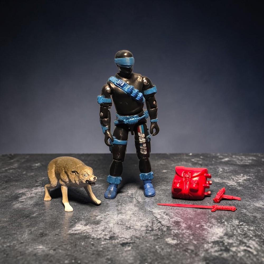 Snake Eyes Commando Black Major G.I. Joe GI Joe Action Figure 2025