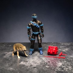 Snake Eyes Commando Black Major G.I. Joe GI Joe Action Figure 2025