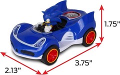 Sonic The Hedgehog Pull Back Racer – No Batteries Required, Perfect Gift