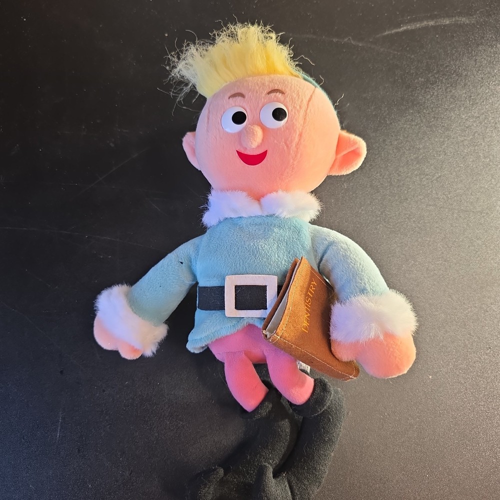 Stuffins CVS Rudolph Island Of Misfit Toys Herbie Dentist Elf 8” 1998 Plush