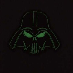 Darth Vader Punisher Inspired 3″ Glow In The Dark Mashup Embroidered Patch PAT-1