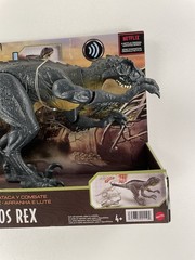 Jurassic World Camp Cretaceous Scorpios Rex Slash N Battle 17″ Dino Escape New